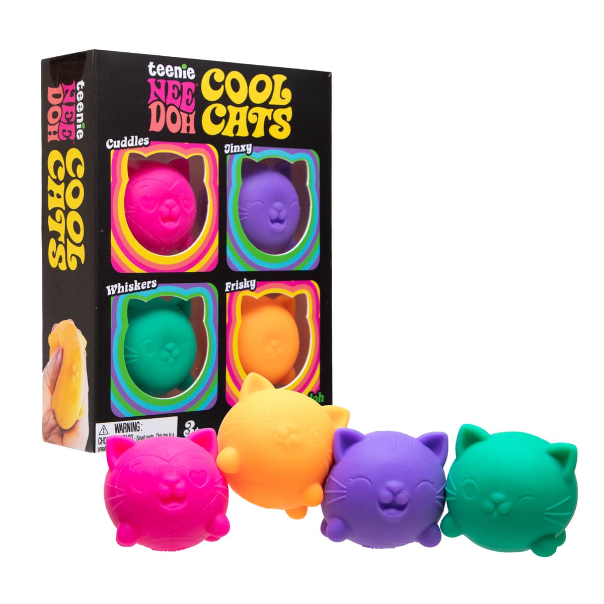 Teenie NeeDoh® Cool Kittens Multipack
