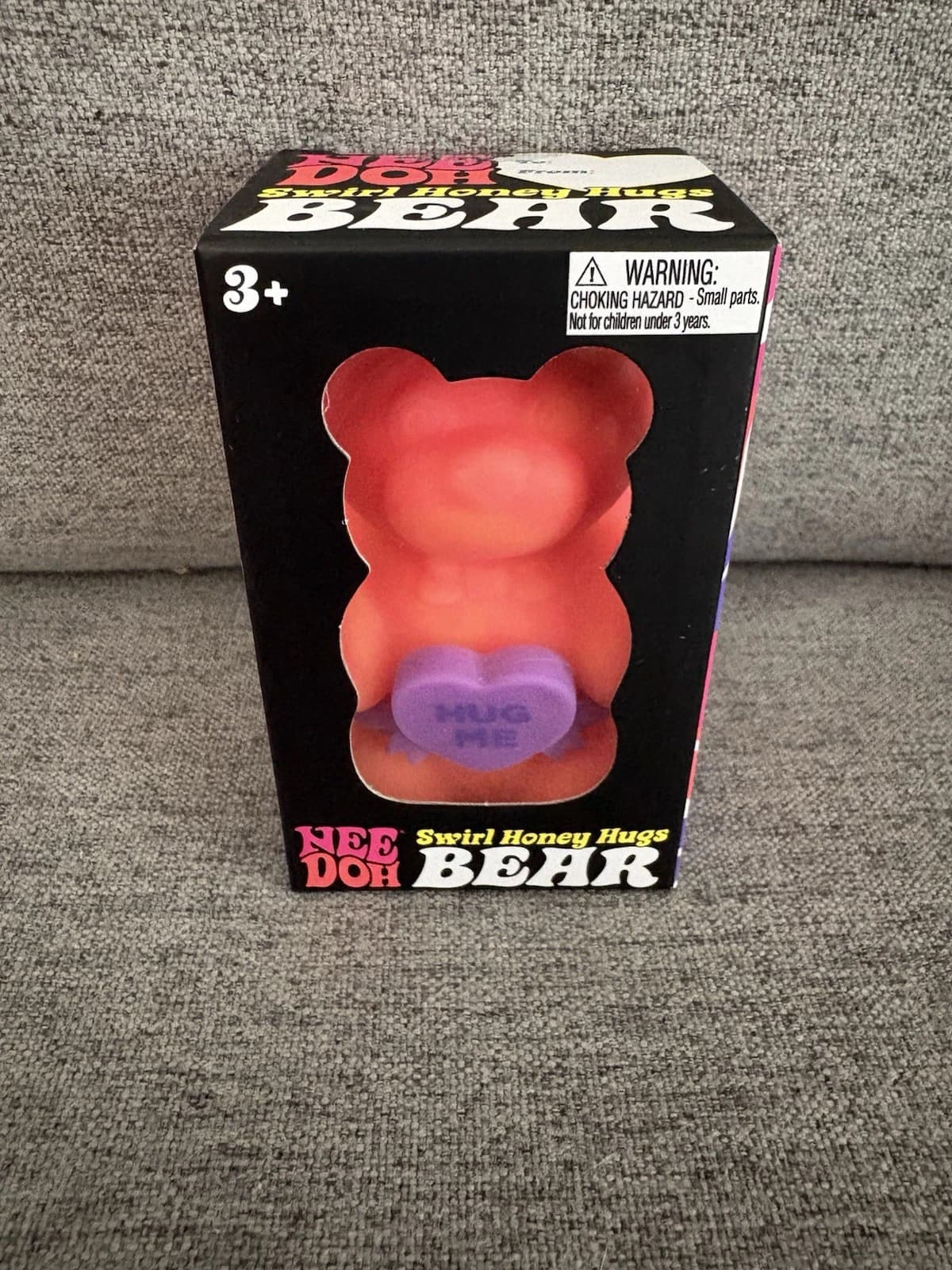 NeeDoh Swirl Honey Hugs Bear